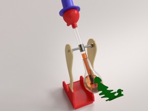 drinking bird 3D Модель