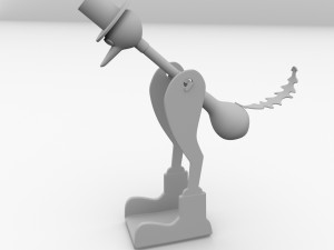 drinking bird 3D Модель