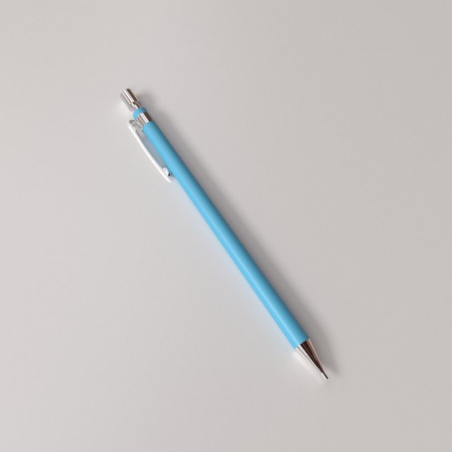 mechanical pencil 3D-Modell .c4d .max .obj .3ds .fbx .stl .blend 