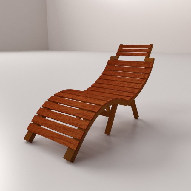 patio chair 3Dモデル .c4d .max .obj .3ds .fbx .stl .blend