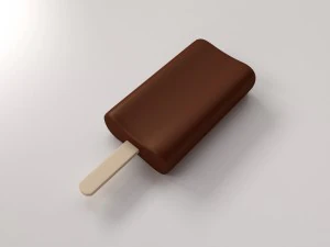 bar es krim Model 3D