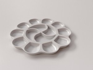 paint mixing tray v2 Model 3D