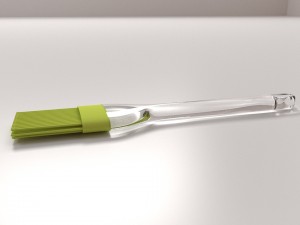 silicone brush 3D Model