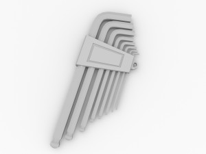 hex key Model 3D