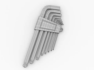 hex key 3D Model
