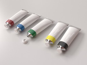 paint tube Modelo 3D