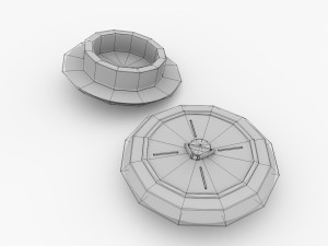 sink plug 3D 모델