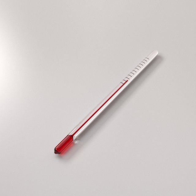 thermometer Modelo 3D .c4d .max .obj .3ds .fbx .stl .blend 
