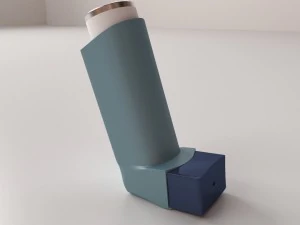 inalador para asma Modelo 3D