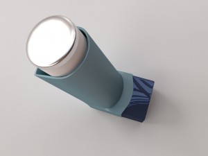 asthma inhaler Modello 3D
