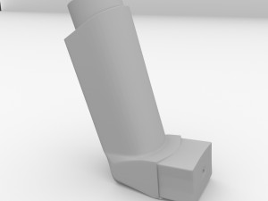 asthma inhaler Modello 3D
