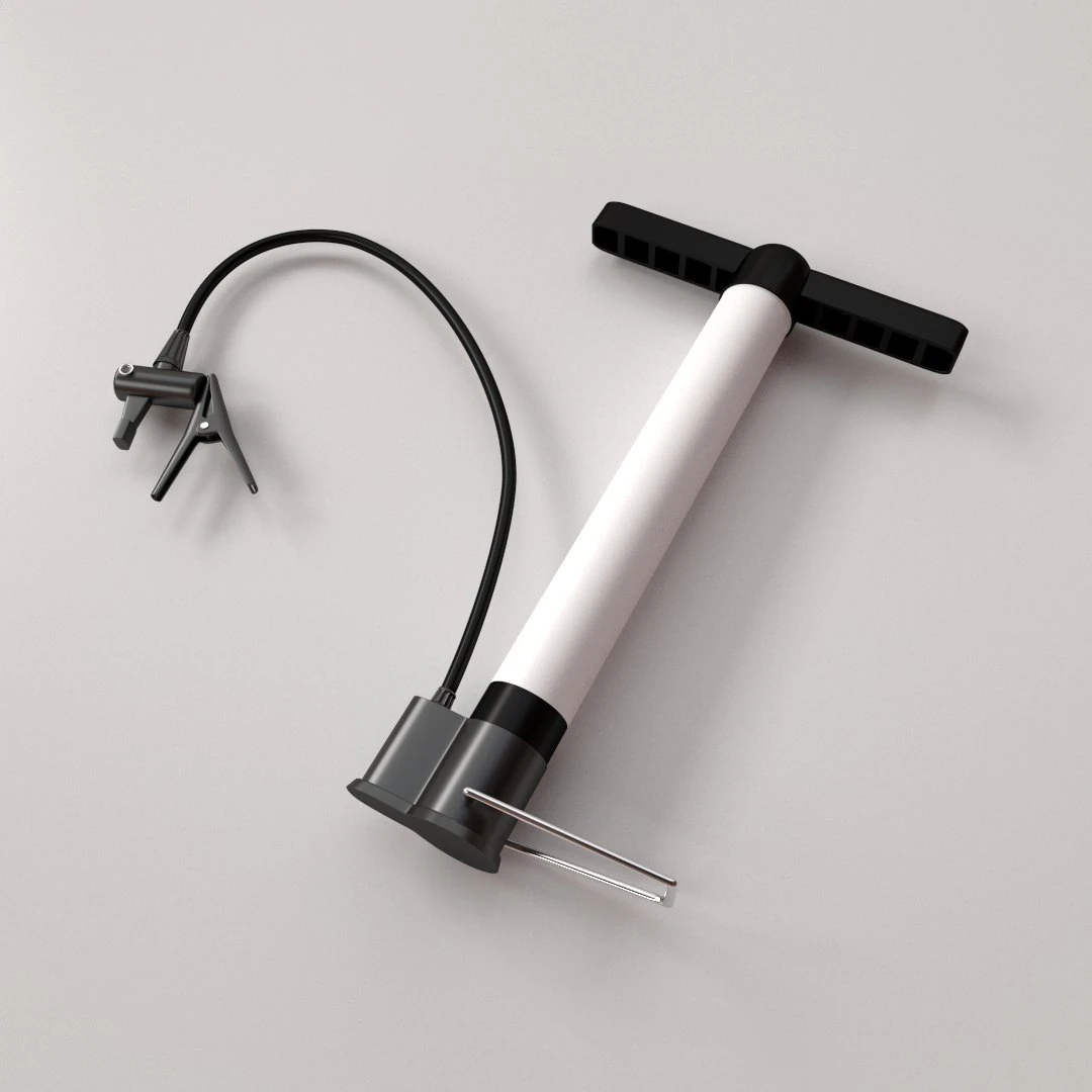 hand air pump 3D Model .c4d .max .obj .3ds .fbx .stl .blend 