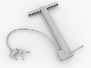 hand air pump 3D Model