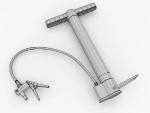 hand air pump 3D Model