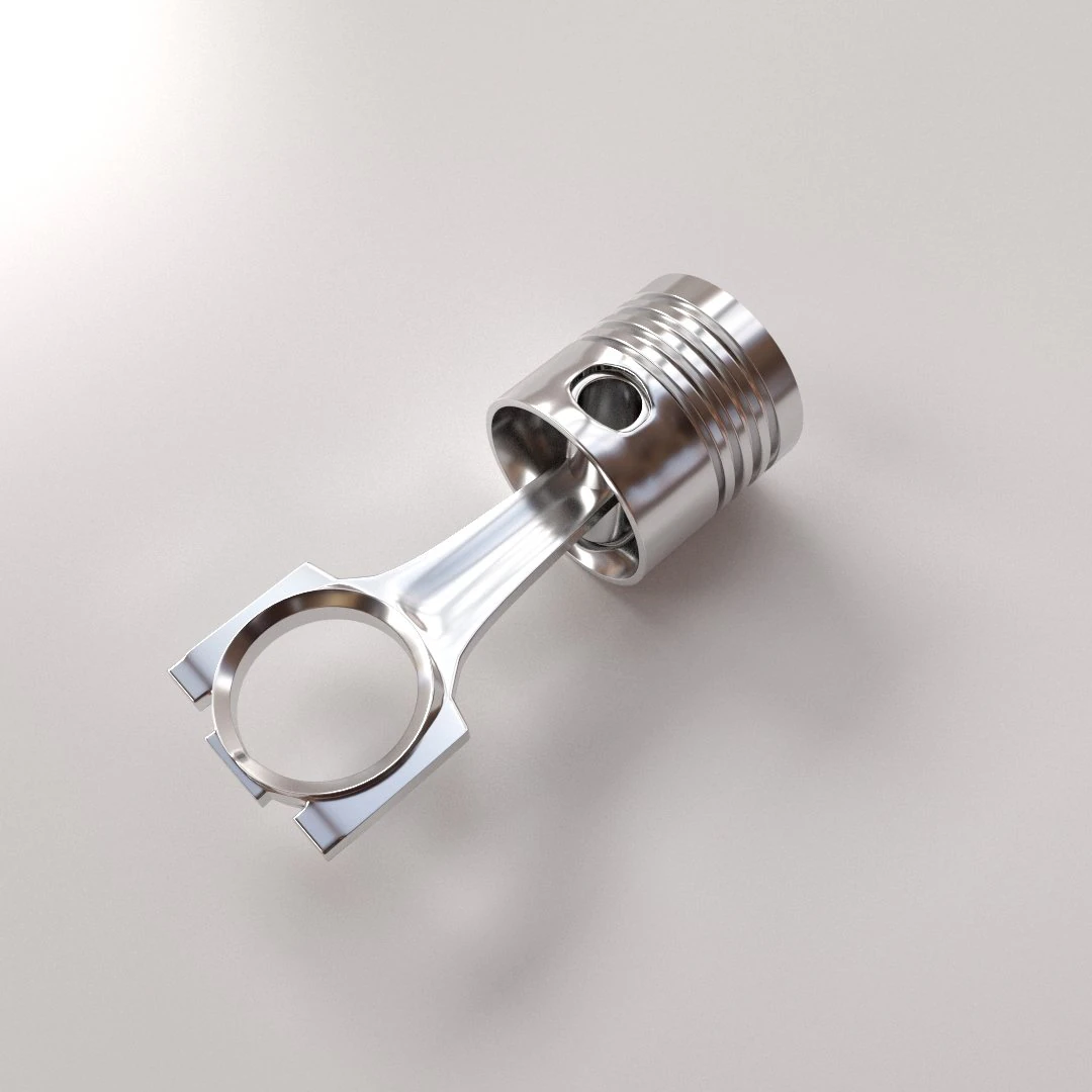 piston 3D Model .c4d .max .obj .3ds .fbx .stl .blend 
