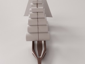 miniature ship Model 3D