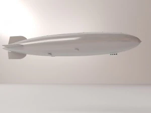 Luftschiff 3D Modell