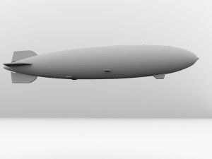 airship 3Dモデル