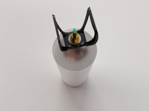 helium tank Modello 3D