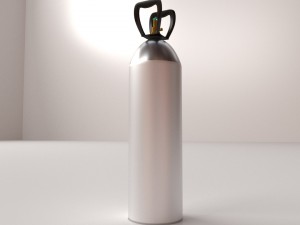 helium tank Modello 3D