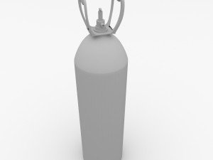 helium tank Modello 3D