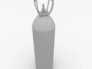 helium tank 3D Model