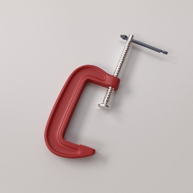 vise v3 3D Модель .c4d .max .obj .3ds .fbx .stl .blend 