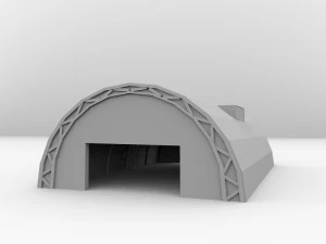 hangar 3D Model