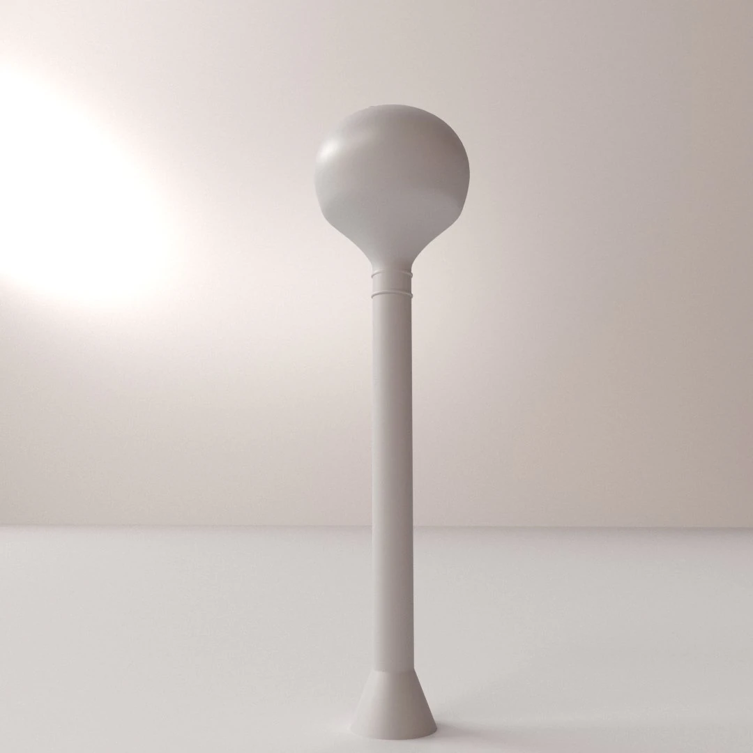 water tower v2 3D Model .c4d .max .obj .3ds .fbx .stl .blend 