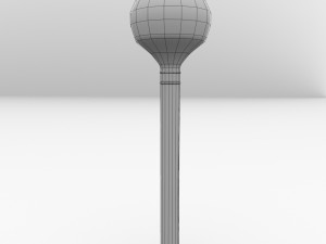 water tower v2 3D 模型