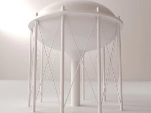 water tower v3 3D Model
