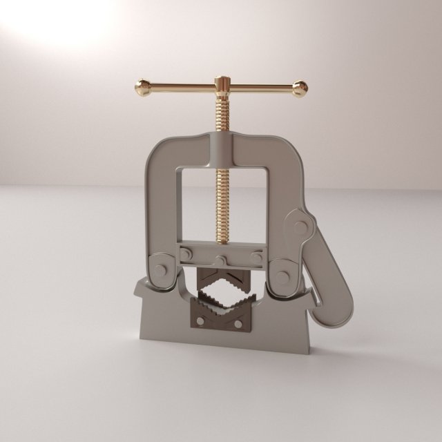 vise v2 3Dモデル .c4d .max .obj .3ds .fbx .stl .blend 