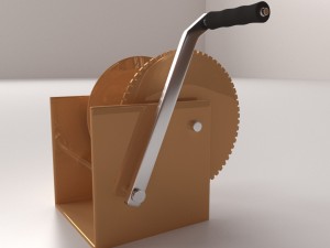 winch 3D 모델