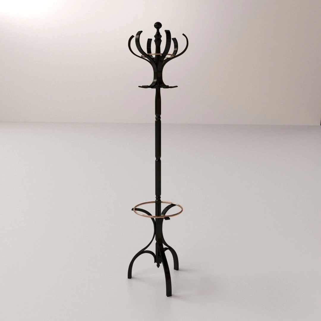 coat hanger 3D Model .c4d .max .obj .3ds .fbx .stl .blend 
