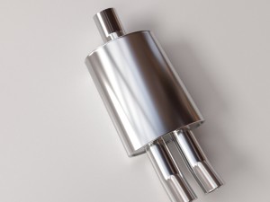 exhaust pipe 3D Модель