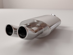 exhaust pipe 3D Модель
