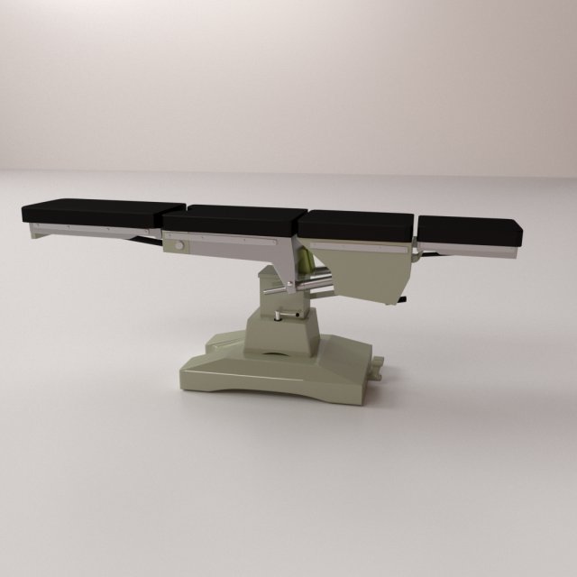 operating table 3D Model .c4d .max .obj .3ds .fbx .stl .blend 