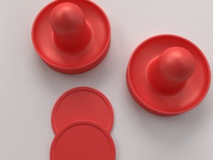 air hockey paddle Modelo 3D