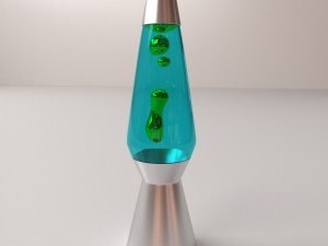 lava lamp Modelo 3D