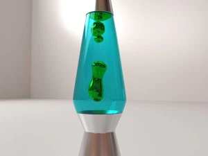 lampu lava Model 3D