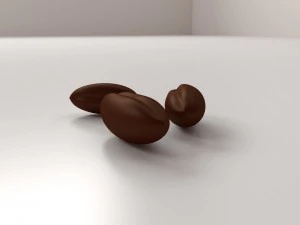 coffee bean 3D Model