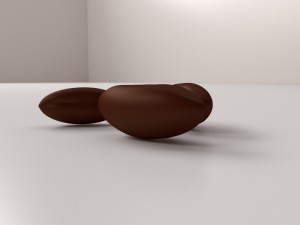 coffee bean 3D Model
