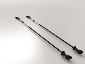 walking pole 3D Model