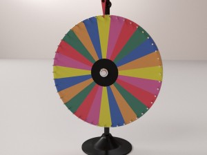 spinning wheel 3D Model