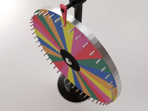 spinning wheel 3D Model