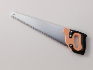 hand saw 3D मॉडल