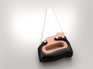 sierra de mano Modelo 3D