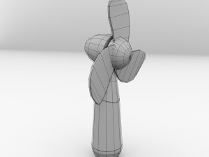 electric hand fan 3D Модель