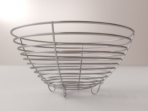 wire fruit basket 3D Model
