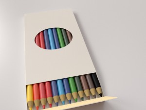 colour pencil Modelo 3D